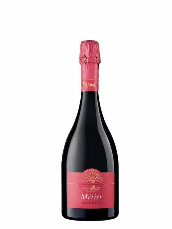 Шампанское «Metier» брют розовое, Radacini. 0,75