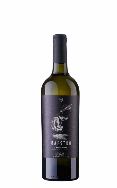 Вино «Maestro» 2022 Chardonnay, Barrique Fermented. 0,75