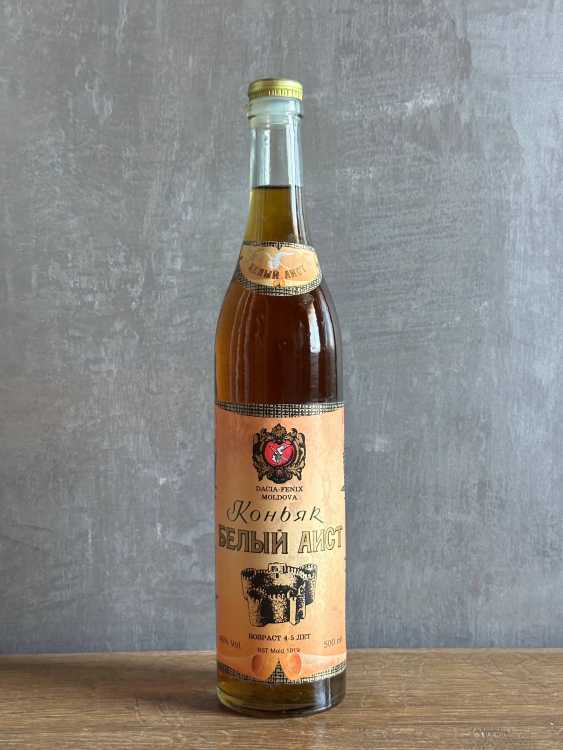 Молдавский "Белый Аист  4-5 лет" 1991 года. 0,5 л. СССР. 