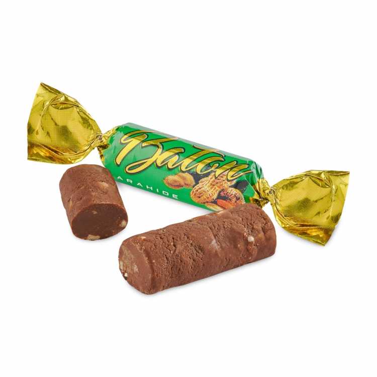 Конфеты "Батончик" с арахисом, Букурия, 250 г.