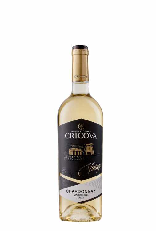 Вино «Chardonnay» 2022 Vintage, Cricova. 0,75