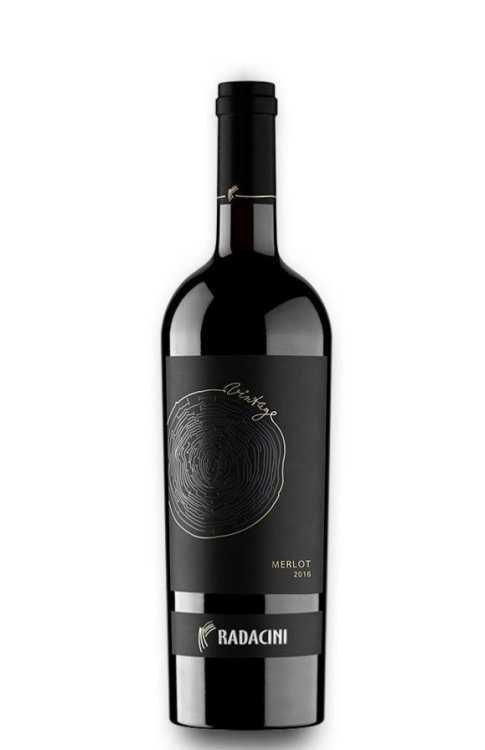 Вино «Merlot» 2020 Vintage, Radacini. 0,75
