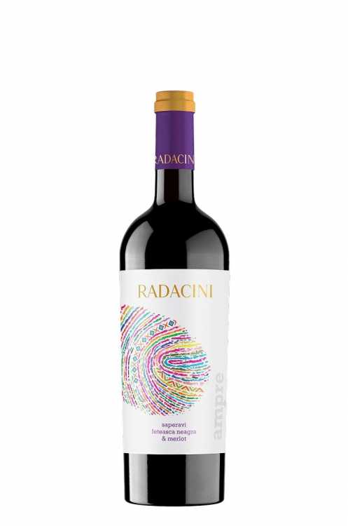 Вино «Ampre» Saperavi - Feteasca Neagra & Merlot, Radacini. 0,75