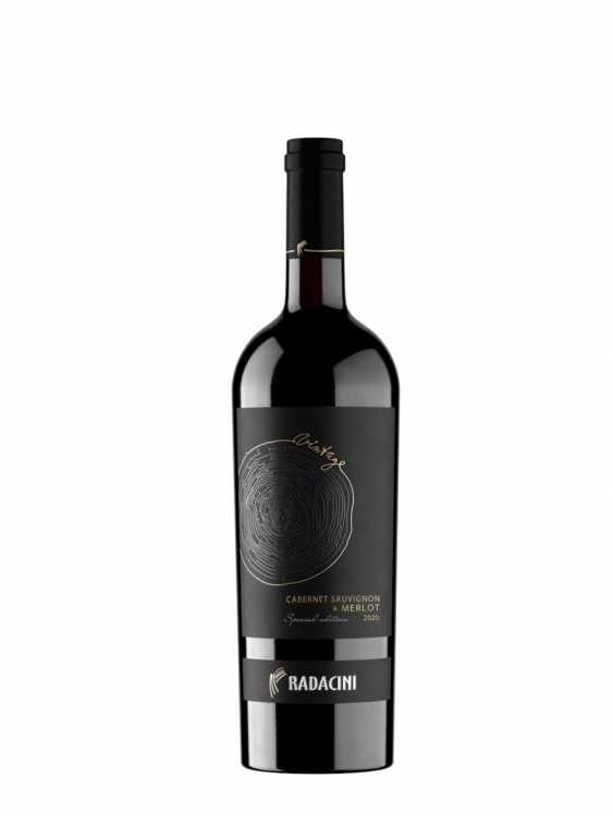 Вино «Cabernet Sauvignon & Merlot» 2020 Vintage, Radacini. 0,75