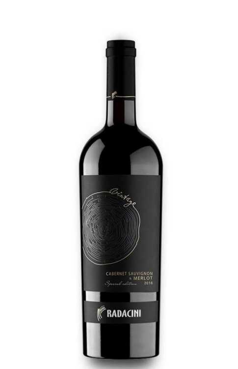 Вино «Cabernet Sauvignon & Merlot» 2020 Vintage, Radacini. 0,75