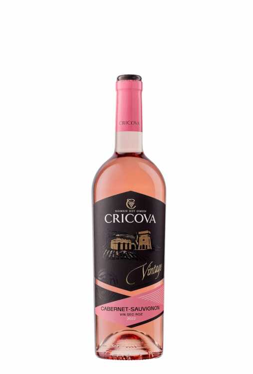 Вино «Cabernet-Sauvignon» 2022 розовое Vintage, Cricova. 0,75