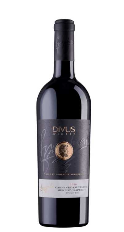 Вино «Cabernet Sauvignon - Merlot - Saperavi» 2019 Divus. 0,75
