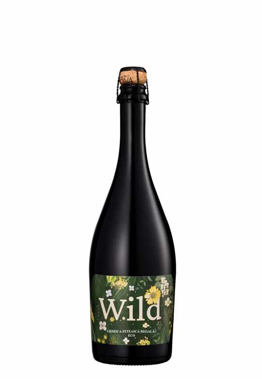 Шампанское «Wild» Viorica - Feteasca Regala, Cricova. 0,75