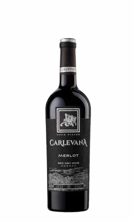 Вино «Merlot» 2023 Kosher, Carlevana. 0,75