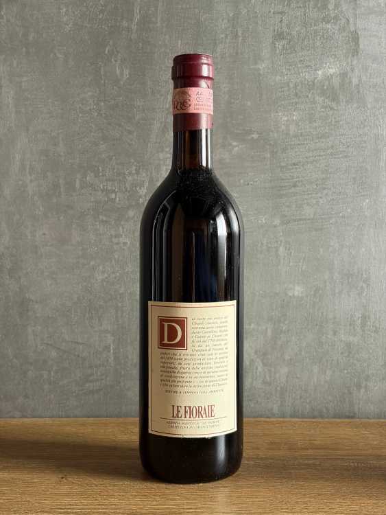 Вино Le Fioraie Chianti Classico 1986 года.