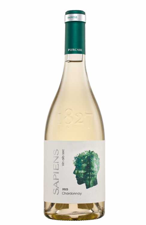 Вино «Chardonnay» 2023 Sapiens, Purcari. 0,75