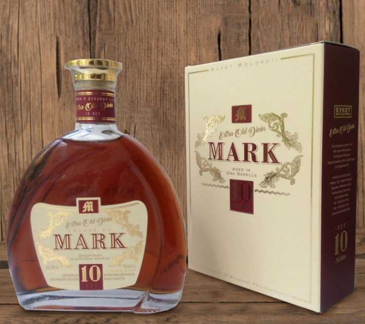 Коньяк «Mark» XO 10 лет, Buket Moldavii. 0,5