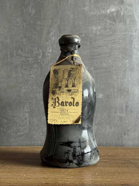 Вино Giovanni Pippione Barolo 1974 года.