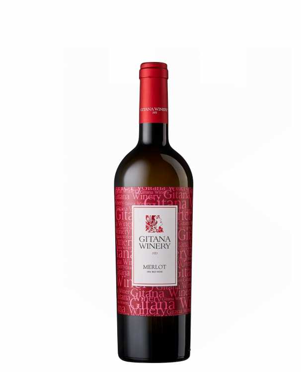 Вино «Merlot» 2021 Gitana Winery. 0,75