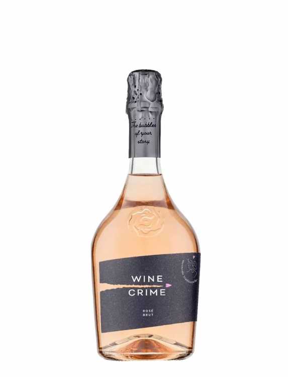 Шампанское «Wine Crime» розовое брют, Bostavan. 0,75