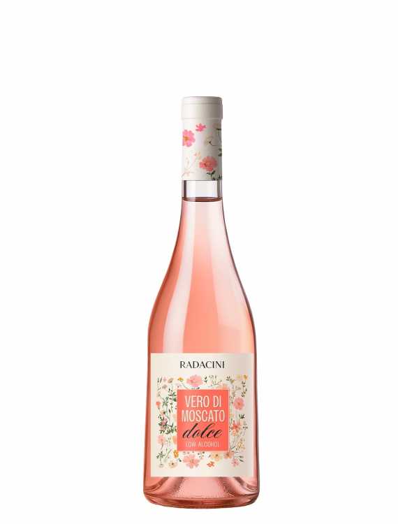 Вино «Vero di Moscato Dolce» розовое сладкое, Radacini. 0,75