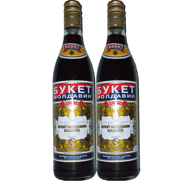 Вино «Букет Молдавии» Классик. 1 л.