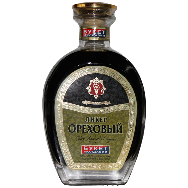 Ликер «Ореховый» Букет Молдавии. 0,7