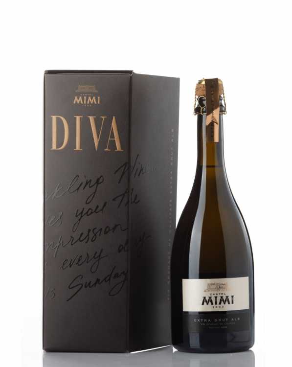 Шампанское «Diva» 2021 белое экстра-брют, Castel Mimi. 0,75 в коробке Шампанское «Diva» 2021 белое экстра-брют, Castel Mimi. 0,75 в коробке