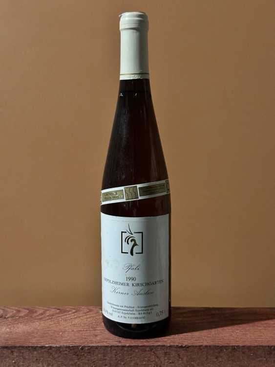 Вино  Erpolzheimer Kirschgarten Kerner Auslese 1990 года. 0,7 л 