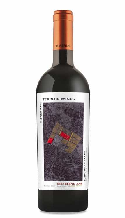 Вино «Red Blend» 2018 Terroir Wines, Timbrus. 0,75