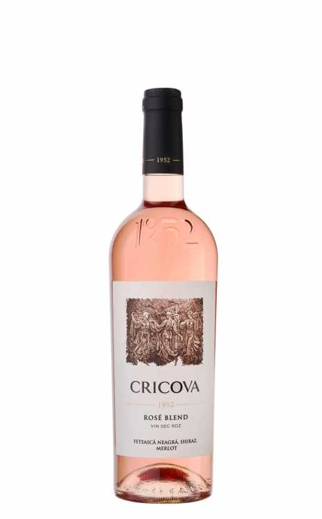 Вино «Rose Blend» 2024 Feteasca Neagra - Shiraz - Merlot, Cricova. 0,75