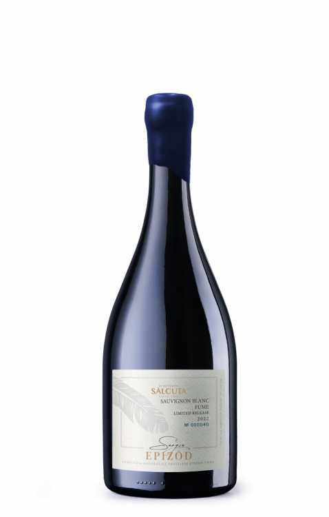 Вино «Epizod» 2022 Sauvignon Blanc Fume, Salcuta. 0,75
