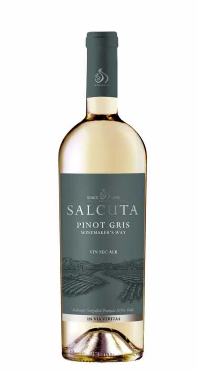 Вино «Pinot Gris» 2023 Salcuta. 0,75