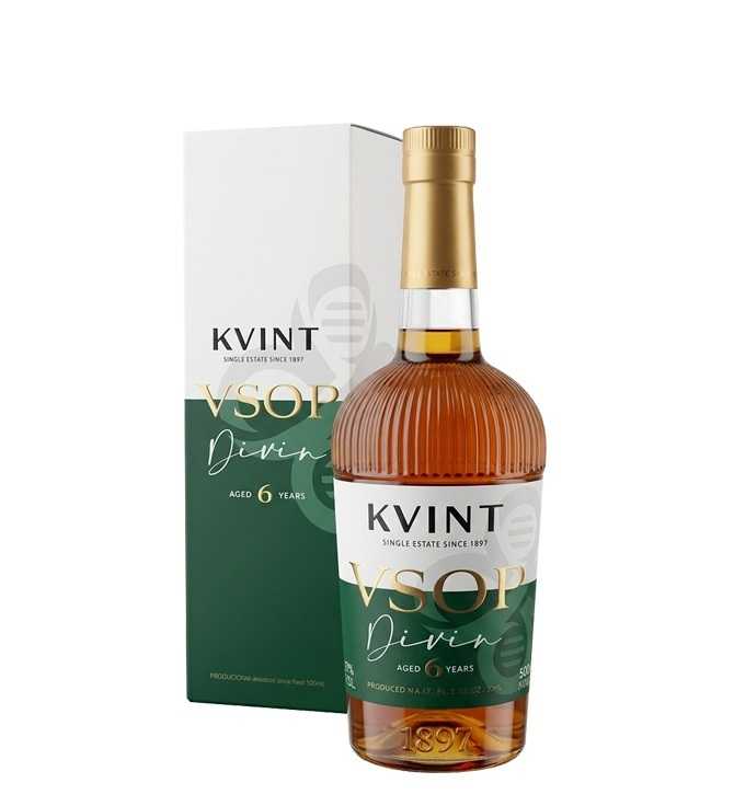 Коньяк «KVINT» VSOP 6 лет. Jazz 0,5 СК