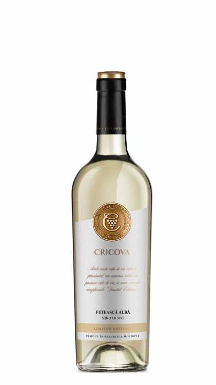 Вино «Feteasca Alba» 2024 Limited Edition, Cricova. 0,75