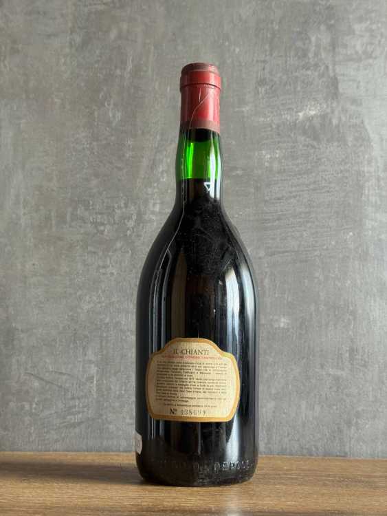 Вино Chianti Ruffino 1982 года.
