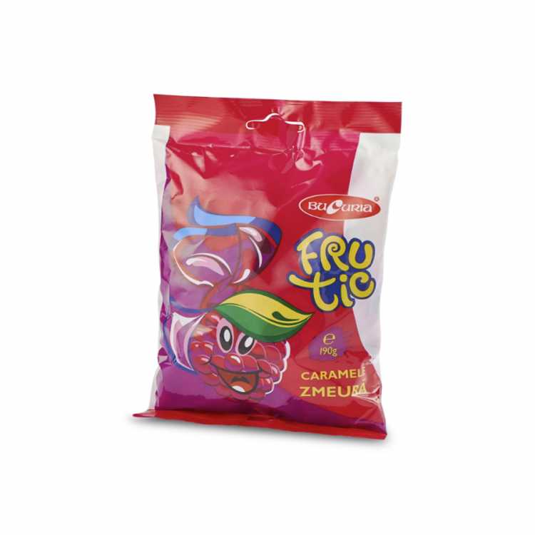 Карамель "Фрутик" с малиной, 190 г.