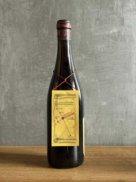 Вино Bersano Grignolino 1971 года.