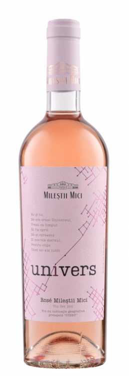 Вино «Univers» 2023 Rose полусухое, Milestii Mici. 0,75